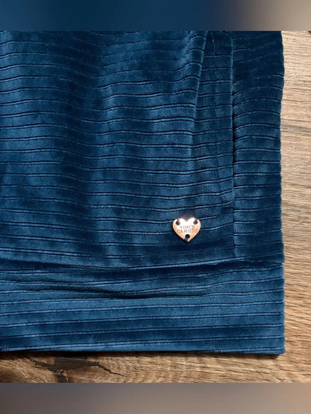 Vince Camuto - Deep Blue Soft Corduroy Zip Hoodie & Pants Set - Size 10
